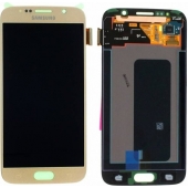 Samsung Galaxy S6 Scherm (OLED + Touchscreen) - A+ Kwaliteit Goud