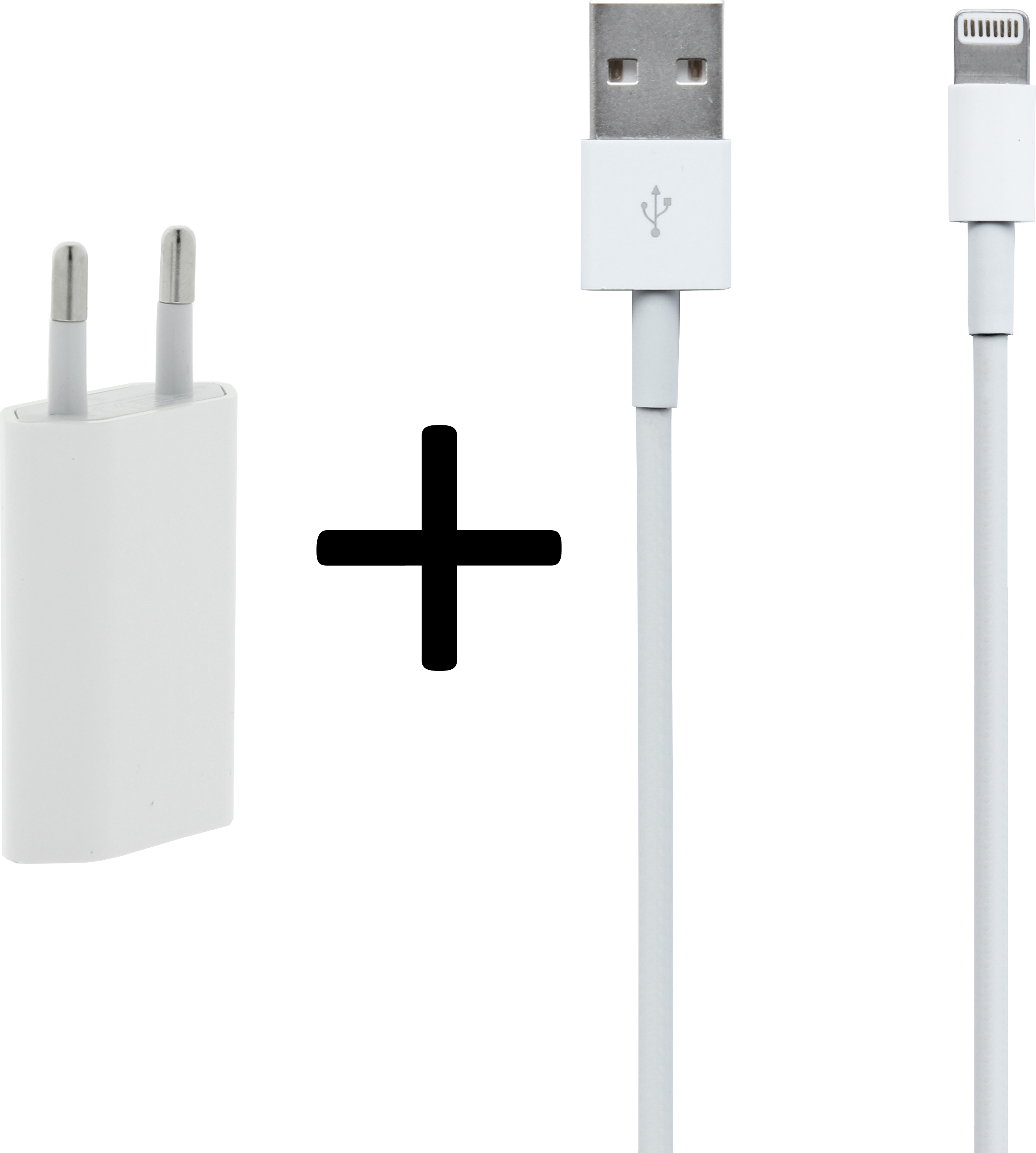 borduurwerk Leraren dag Wijzigingen van ᐅ • USB Oplader 5W voor iPhone - 1 meter | Snel en Goedkoop: PhoneGigant.nl