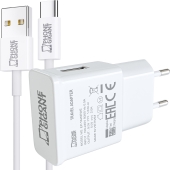 PhoneGigant USB-A Adapter - 15W + USB-A naar USB-C kabel 1 Meter