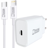 PhoneGigant USB-C Adapter - 20W + USB-C naar Lightning kabel 2 Meter