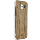 Samsung Galaxy S6 Edge RAUW Cover Walnoot