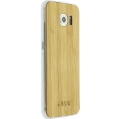 Samsung Galaxy S6 RAUW Cover Bamboe