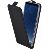 Samsung Galaxy S8 Mobiparts Flip Case Zwart