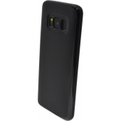 Samsung Galaxy S8 Mobiparts Siliconen Cover Zwart