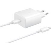 Samsung PD 45W Wall charger - USB-C Snellader - Wit