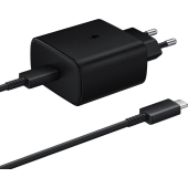 Samsung PD 45W Wall charger - USB-C Snellader - Zwart